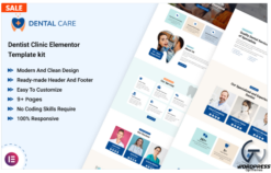 Dentalcare - Dentist Clinic Elementor Template Kit