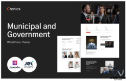 Cronics - Municipal and Government WordPress Theme