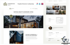 Cornerstone Estates - Elementor Landing Page Template