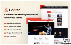 Confar - Conference WordPress Theme