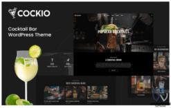 Cockio - Restaurant and Cocktail Bar WordPress Theme