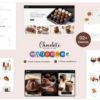 Chocobites - Chocolate, Sweets, Bakery, and Cake Elementor Woocommerce Website Template 2 3 19