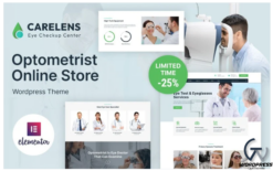 Carelens - Optometrist and Eye Care WordPress Theme