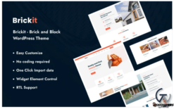 Brickit - Brick and Block WordPress Theme