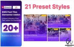 Blog Post Tiles WordPress Plugin For Elementor