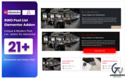 Blog Post List WordPress Plugin For Elementor