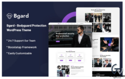Bgard - Bodyguard Protection WordPress Theme