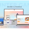 Anime and Manga Website with WordPress Elementor Kit 3 10 17