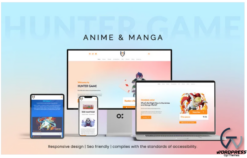 Anime and Manga Website with WordPress Elementor Kit