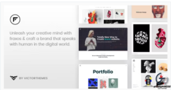Fraxos - Creative Portfolio WordPress Theme 1.9.3