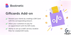 Giftcards for Booknetic 1.1.3