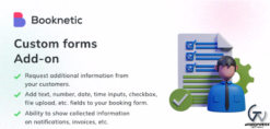 Custom forms for Booknetic 2.1.5