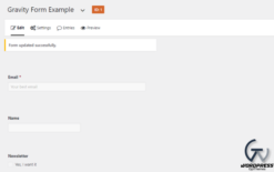 Newsletter Gravity Forms 1.1.2