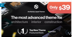 ArcHub – Architecture and Interior Design WordPress Theme 1.2.9