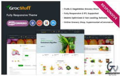 Grocstuff - Vegetable, Fruits and Grocery Supermarket Responsive Woocommerce Theme