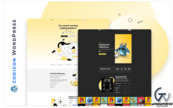 Codicon – Crypto Exchange and Fintech Companies WordPress Theme