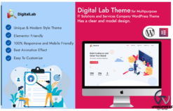DigitalLab - IT Solutions Company Wordpress Theme