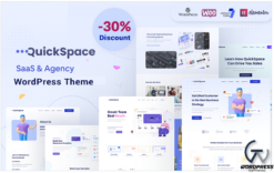 QuickSpace - SaaS and Agency WordPress Theme