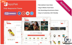 Pupypet - Pet Shop and Pet Accessories Woocommerce Theme