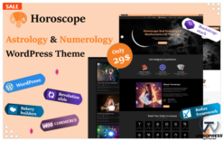 Horoscope - Astrology and Numerology WordPress Theme