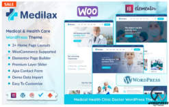 Medilax - Medical Service Health Clinic Doctor WordPress Theme