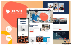 Jarvis - Design & Printing WordPress Theme