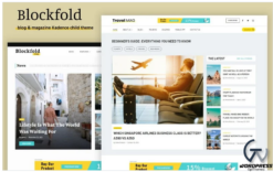 Blockfold - Blog, Portfolio and Magazine WordPress Theme