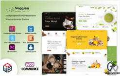 Veggian - Herbal Tea, Coffee & Honey Multipurpose WooCommerce Template