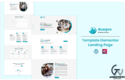 Buzzpro - Business Solution Elementor Landing Page