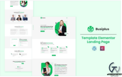 Busiplus - Business Solution Elementor Landing Page