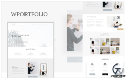 WPortfolio - Minimalist Multipurpose WordPress Theme