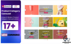 WooCommerce Product Category Carousel WordPress Plugin For Elementor