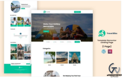 Travel Bliss - Tour and Travels Elementor Landing page