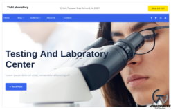 TishLaboratory - Laboratory and Science Research WordPress Theme