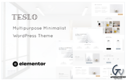 Teslo - Multipurpose Business and IT Solution Minimalist WordPress Theme