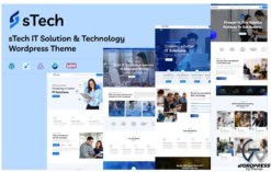 sTech - IT Solution & Technology Elementor Wordpress Theme