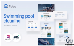 Splas - Swimming Pool Cleaning WordPress Theme and Maintenance Service