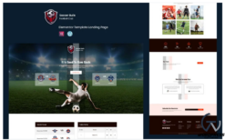 Soccer Bulls - Football Club Elementer Template