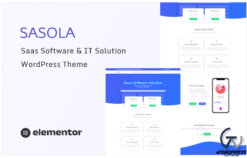 Sasola - SaaS Software and IT Solution WordPress Theme