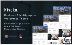 Rivoka - Business And Multipurpose WordPress Theme