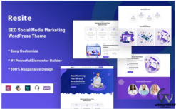 Resite - SEO Social Media Marketing WordPress Theme