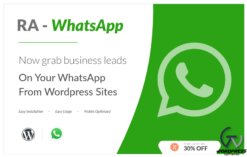 RA Whatsapp - Easy CTA for your Wordpress