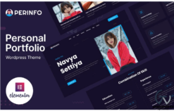 Perinfo - Personal Portfolio WordPress Theme