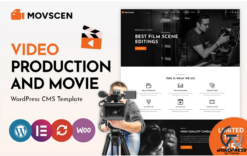 Movscen - Movie Studios and Filmmakers WordPress theme