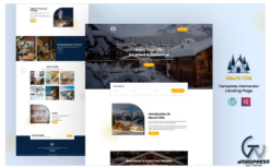Mount Villa - Best Hotel and Restaurants Services Elementor Landing Page