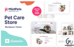 MistPets - Animal Care & Pet WordPress Theme