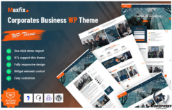 Maxfix - Corporates Business WordPress Theme