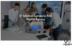 Kirana - IT Solution Landing Page WordPress Theme