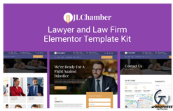 JLChamber - Lawyer and Law Firm Elementor Template Kit