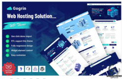 Gogrin - Web Hosting Solution WordPress Theme